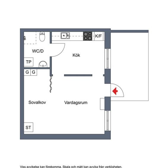 Fridhemsvägen 4 D - Foto 2