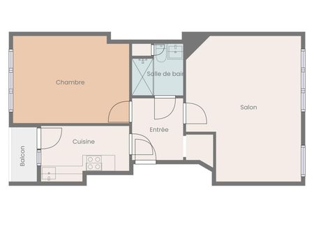 Appartement 1 chambre rénové avec balcon – quartier Juillet/Parc George Henri, Woluwe-Saint-Lambert - Photo 2