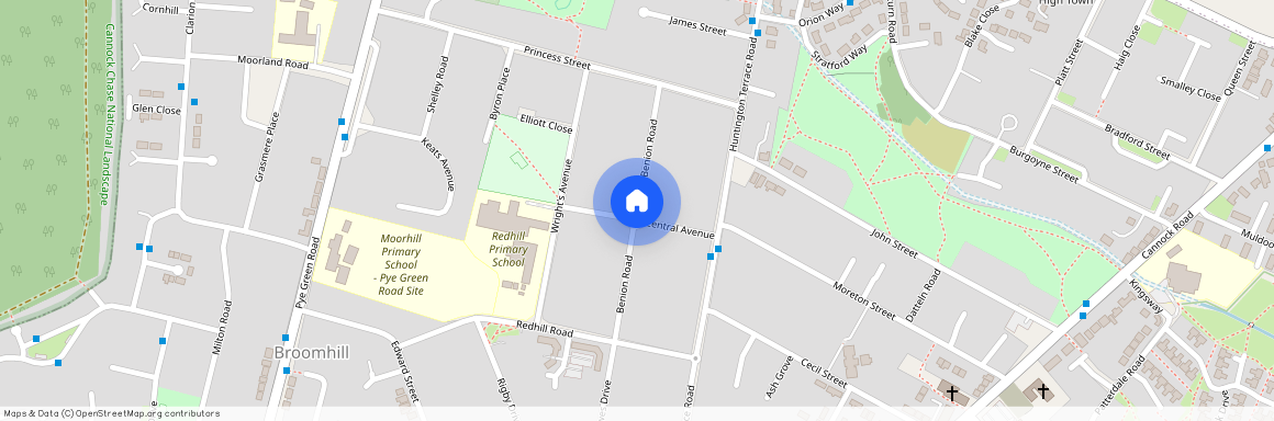 Benion Road, Cannock