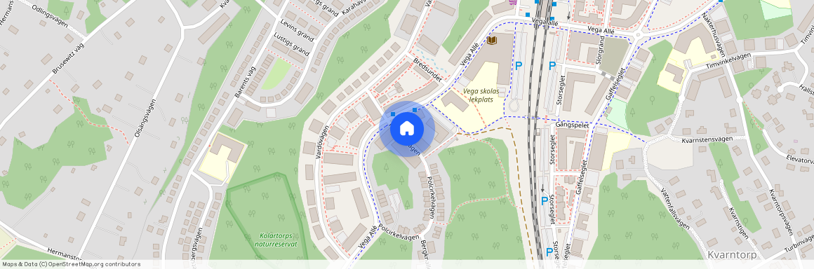 Bidevindsgränd 9, Vega