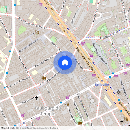 23 Rue du Buisson Saint-Louis 23, Paris