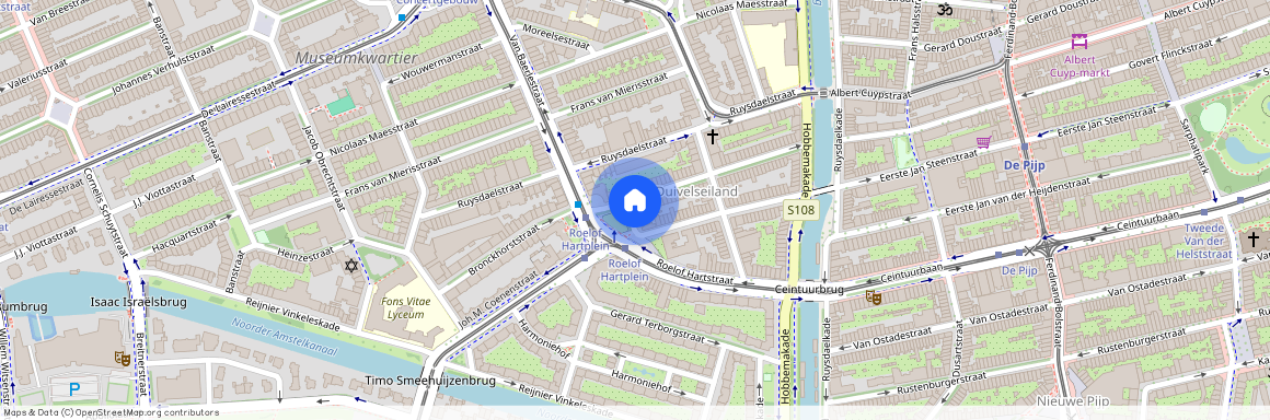 Roelof Hartplein 15-H, Duivelseiland, 1071TS, Amsterdam