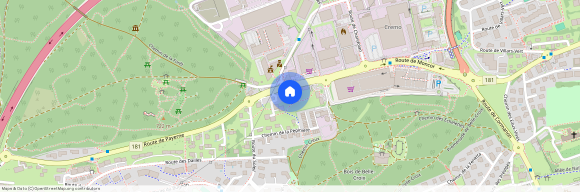 Rte de Moncor 23, 1752 Villars-sur-Glâne