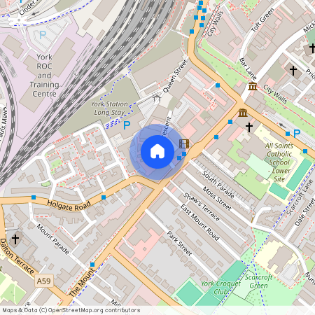 Second Floor Flat, 2 The Crescent, York, YO24 1AW