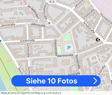 Gemütliche 2 Zimmer Wohnung mit Balkon/Dachterrasse mit Blick ins G... - Foto 1