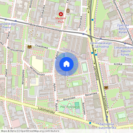 ul. Rybna, Stare Miasto, Bałuty, Łódź, łódzkie