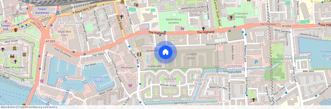 1 Merino Gardens, London Dock, E1W