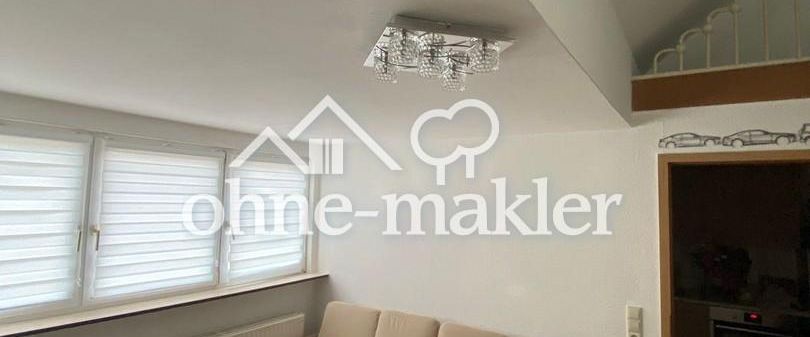 1 Zi-Wohnung mit zusätzlicher Dachgalerie in Stgt-Obertürkheim in S-Bahn Nähe zu vermieten - Foto 1