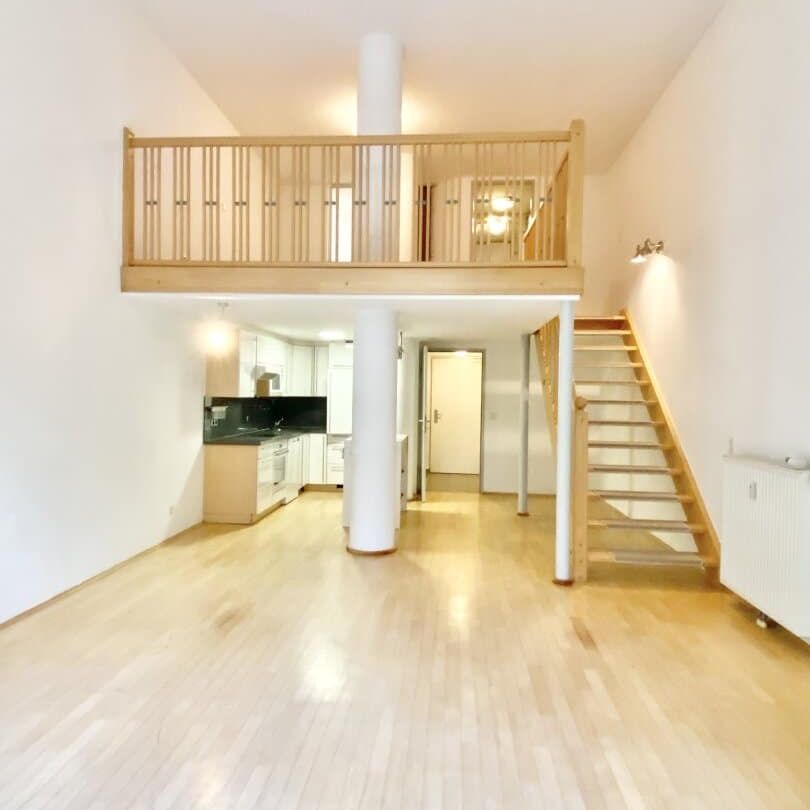 Charmante Galerie-Wohnung mit Garten nahe U4 Braunschweiggasse - Photo 1