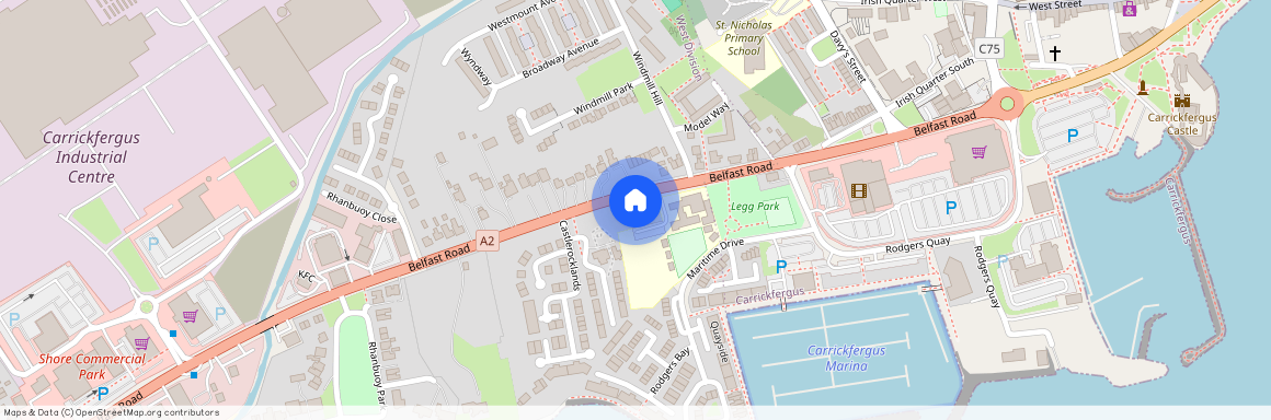 Belfast Road, Carrickfergus, BT38 8BU