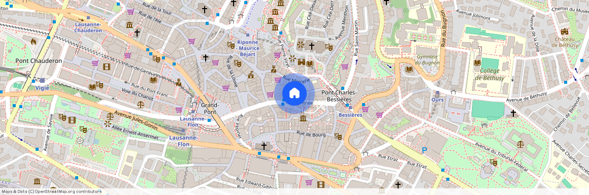 Rue Centrale 21, 1003 Lausanne