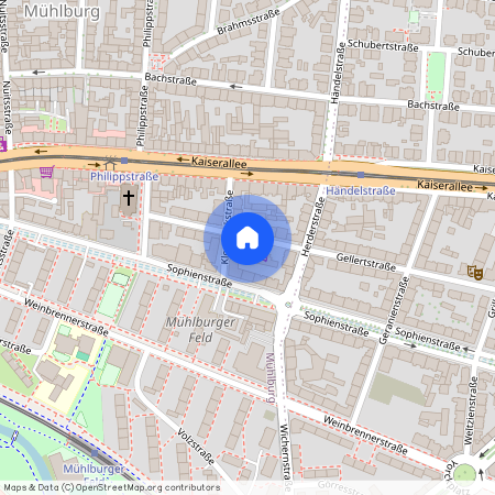 Gellertstr. 35, 76185, Karlsruhe Ot Mühlburg