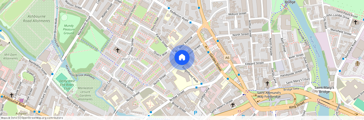 Brookside, Kedleston Street, Derby DE1