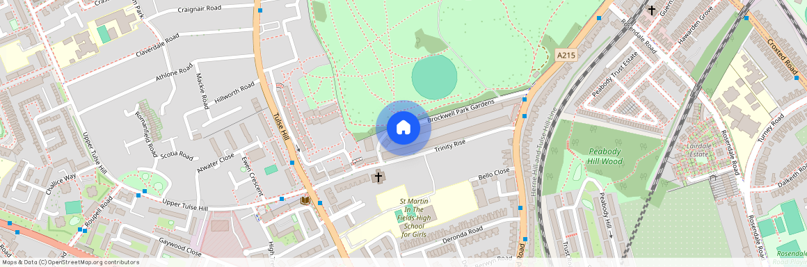 Brockwell Park Gardens, Poet's Corner, SE24