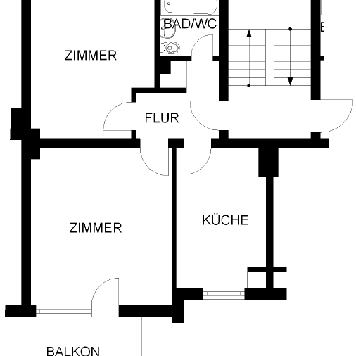 2-Zimmer Wohnung in Haspe-Quambusch - Photo 1