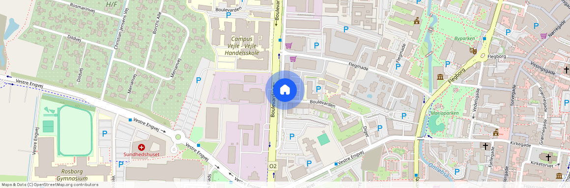 Boulevarden 15H, 2. 2., 7100 Vejle