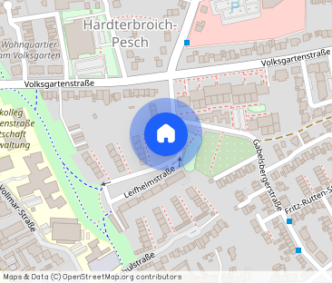 Demnächst frei! 3-Zimmer-Wohnung in Mönchengladbach Hardterbroich-P... - Photo 1