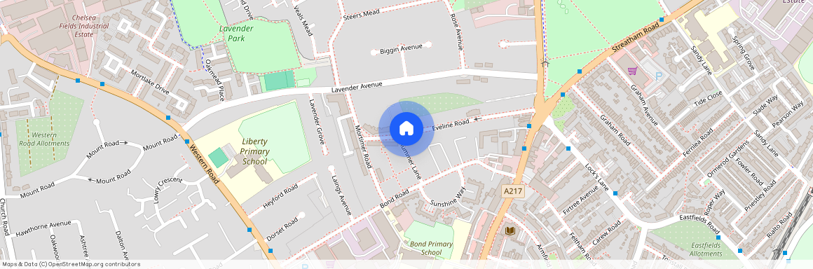 Eveline Road, CR4, London