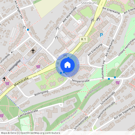 Semperstraße 1, 44801 Bochum - Bochum-Süd