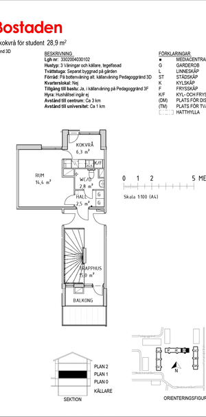 Pedagoggränd 3 D - Foto 1