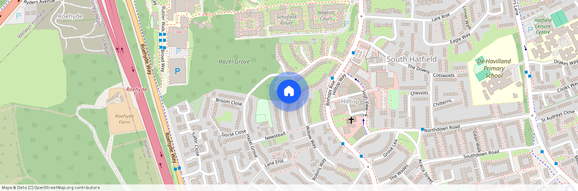 Bishops Rise, Hatfield