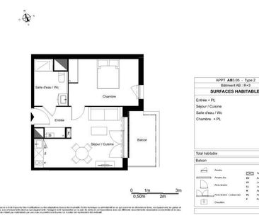 Location Appartement 2 pièces 39m² BASSENS 33530 - Photo 2