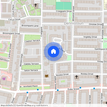 Whitehill Place, Dennistoun, Glasgow, G31