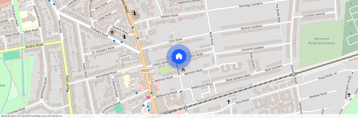 Clifton Road, Wallington, Surrey, SM6