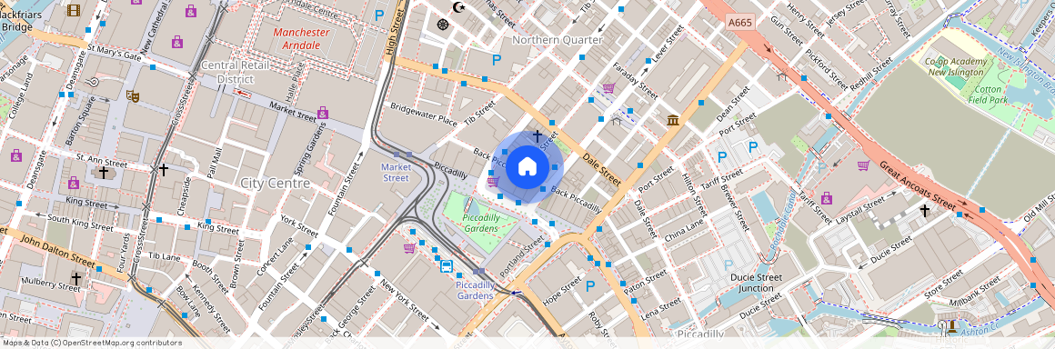 Back Piccadilly, Manchester, M1