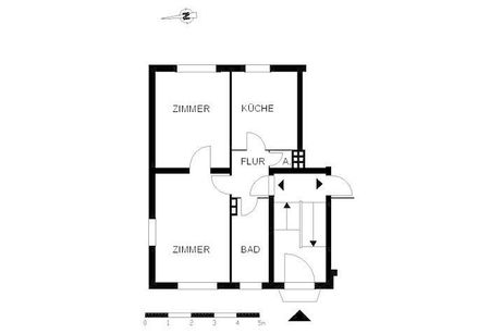 Schöne 2-Zimmer-Hochparterre-Wohnung - Foto 5