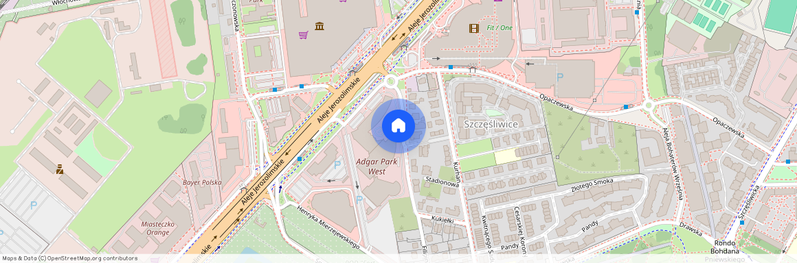 ul. Nowoberestecka, Szczęśliwice, Ochota, Warszawa, mazowieckie
