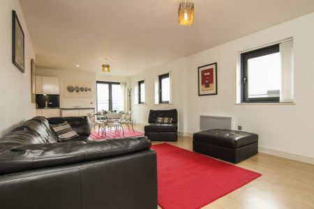 WATERQUARTER CARDIFF BAY FURNISHED TWO BEDROOM PENTHOUSE WITH BALCONY AND WATER VIEWS - Photo 5