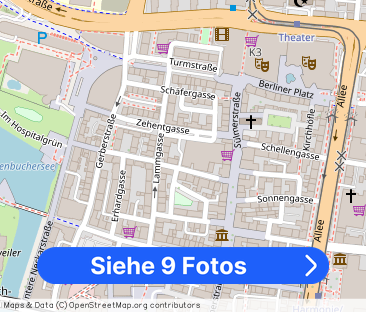 *NEU*- ! Zimmerwohnung in Stadtzentrum Heilbronn ab dem 01.04. zu v... - Foto 1