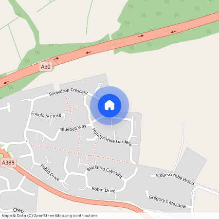 Blueberry House, Launceston Cornwall, PL15