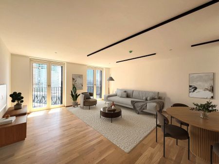 3-Zimmer-Wohnung mit 2 Bädern – Erstbezug in den DC Flats - zu mieten in 1220 Wien - Photo 5