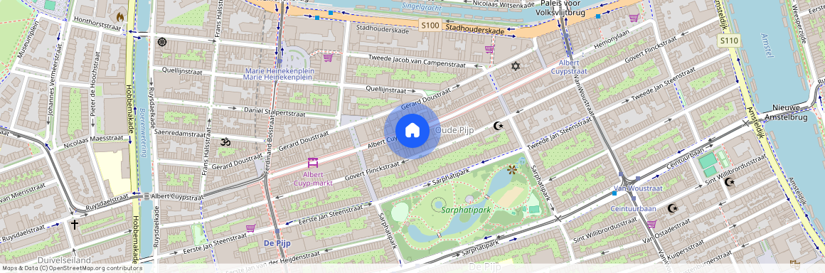 Albert Cuypstraat 164-E, Sarphatiparkbuurt, 1073BK, Amsterdam