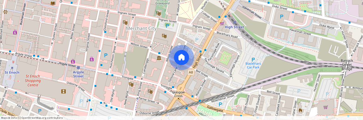 Mercat Court, Merchant City, G1