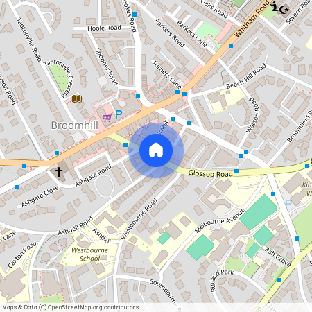 498 Glossop Road, Broomhill, Sheffield, South Yorkshire, S10 2QA