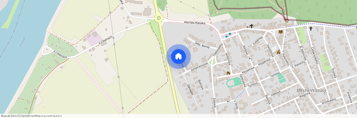 Douchova, Veltrusy, okres Mělník
