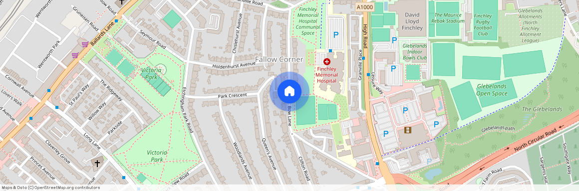 Bow Lane, North Finchley, N12, London