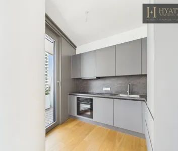 Danubeflats - Exklusive 2-Zimmer-Wohnung im höchsten Wohnhochhaus Österreichs mit zwei Balkonen, Spa und Blick auf die Neue Donau - Photo 2