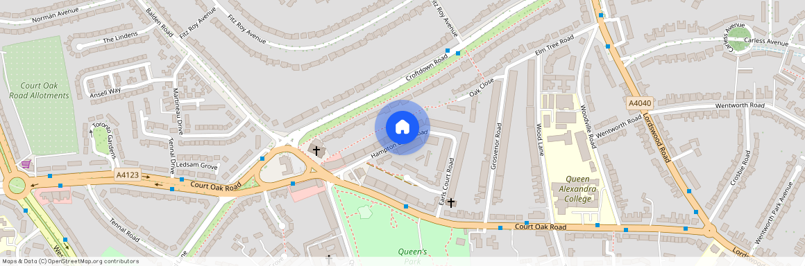 Hampton Court Road, West Midlands, B17