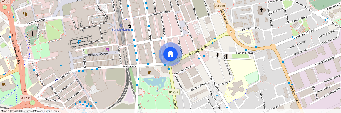 Frederick Street Student Studios, City Centre, Sunderland, SR1