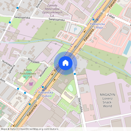 ul. Pabianicka, Ruda Pabianicka, Górna, Łódź, łódzkie