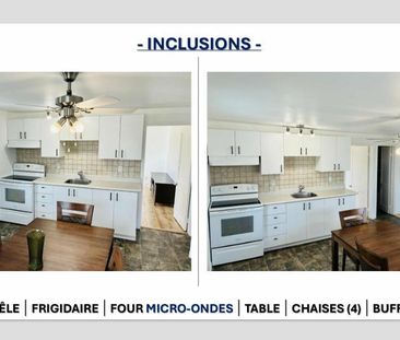 ! 3 1/2 À LOUER – MULTIPLES INCLUSIONS ! - Photo 4