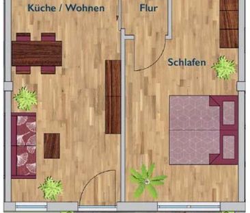 Rollstuhlgerechte Wohnung mit Fußbodenheizung, edlem Bad, moderner ... - Photo 1