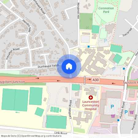 Dunheved Road, Launceston, Cornwall, PL15