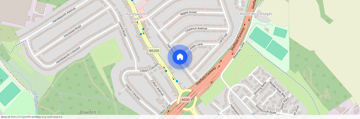 Hall Road, Sheffield, South Yorkshire, S9