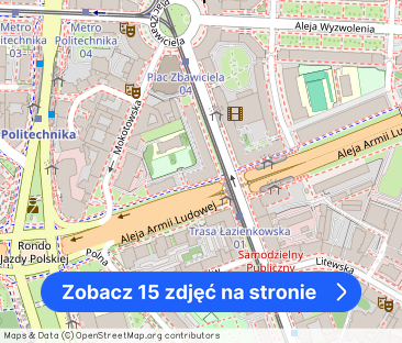 Małe mieszkanie przy stacji Metro Politechnika - Zdjęcie 1