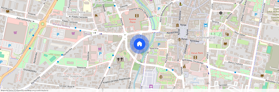 ul. Wiejska, Smolna, Rybnik, śląskie